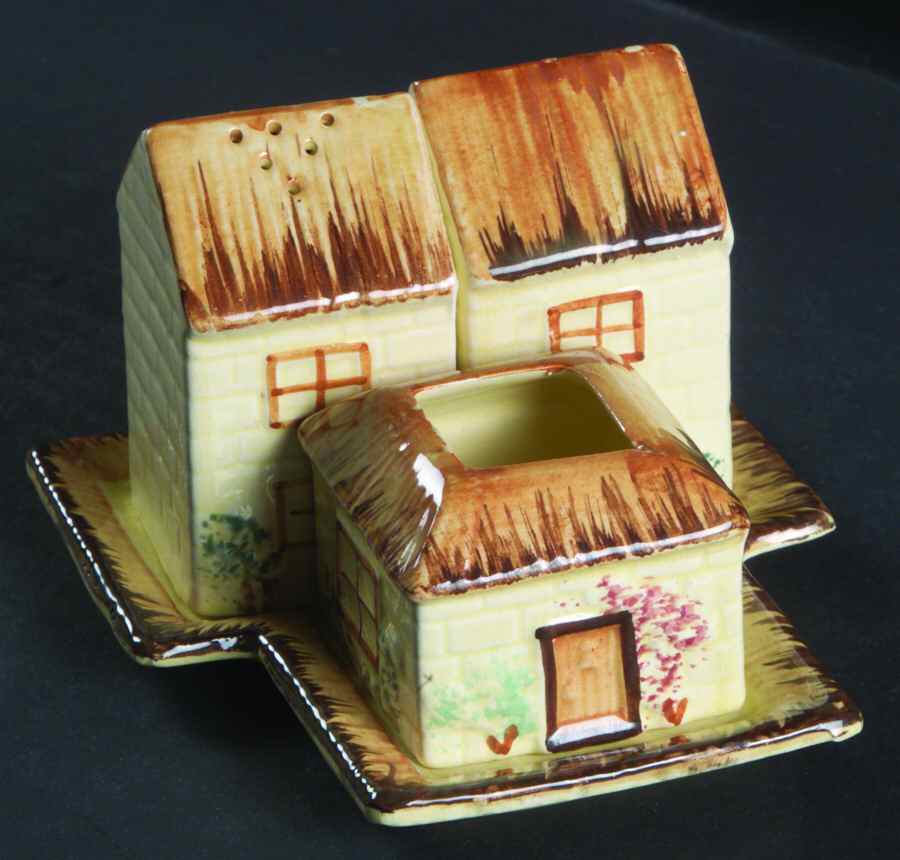 KSY1 4 Piece Condiment Set by Keele Street Pottery-1