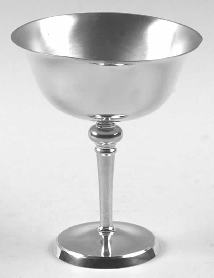 Old Annapolis (Pewter, Hollowware) Champagne/Sherbet by Kirk Stieff-1