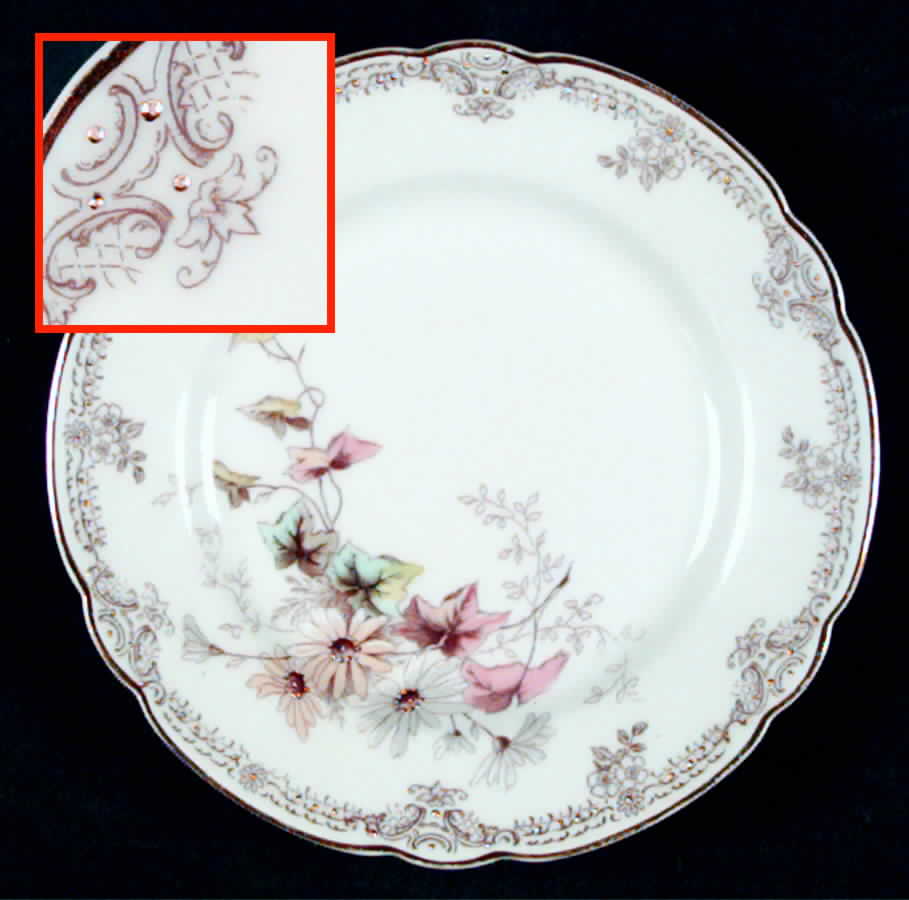 2684 Bread & Butter Plate by K & A-1