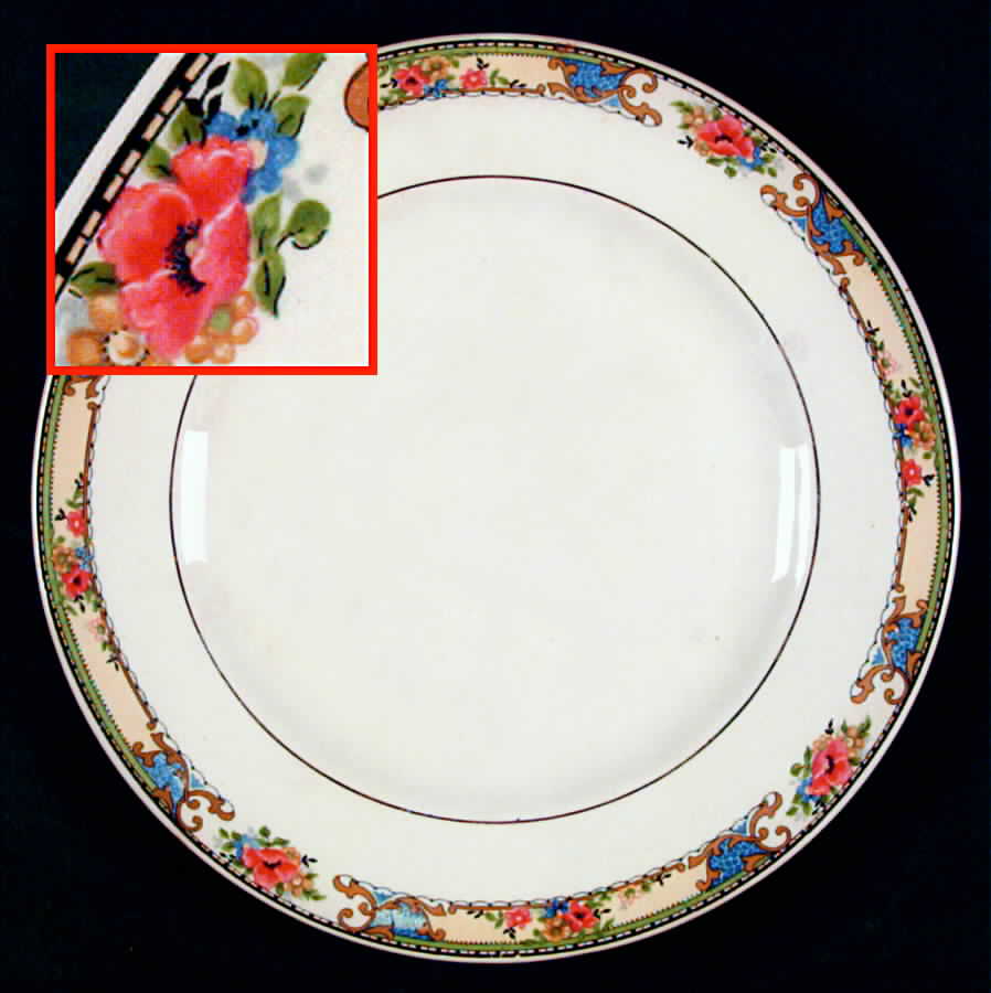 KNO568 Salad Plate by Edwin Knowles-1