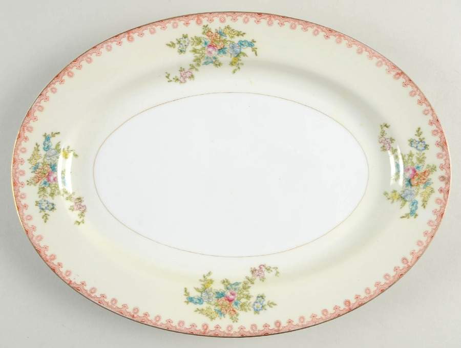 KIK39 11" Oval Serving Platter by Kikusui-1