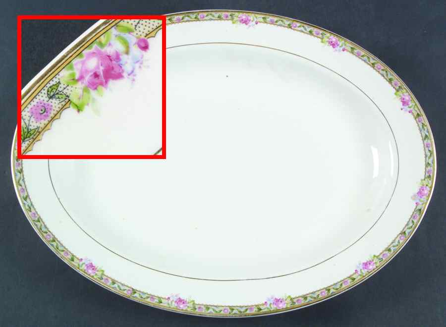 KTK50 16" Oval Serving Platter by Knowles, Taylor & Knowles-1