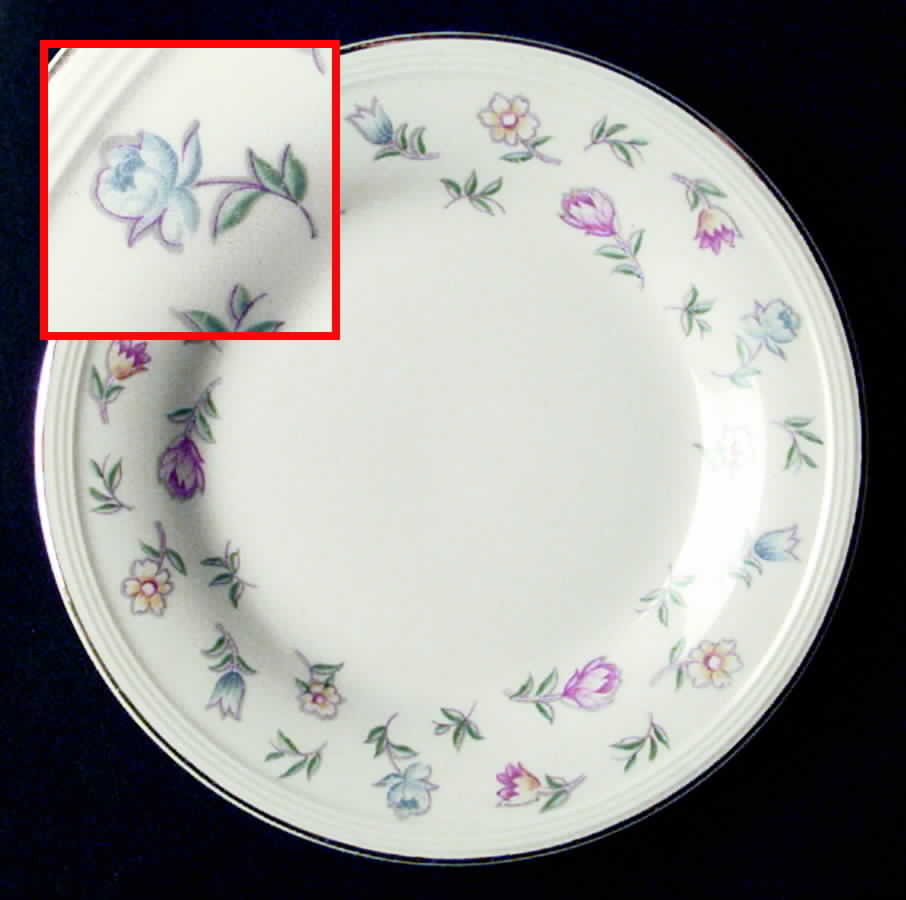 KNO577 Bread & Butter Plate by Edwin Knowles-1