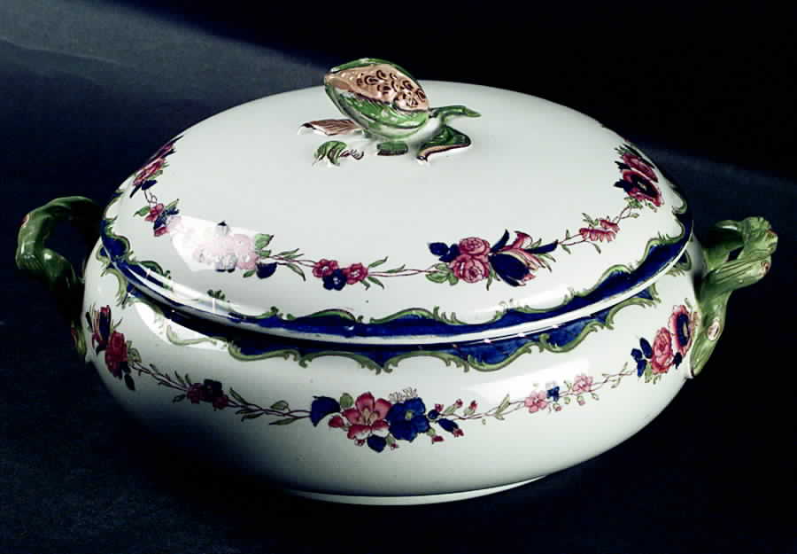 Lowther Round Covered Vegetable by Keeling & Co-1