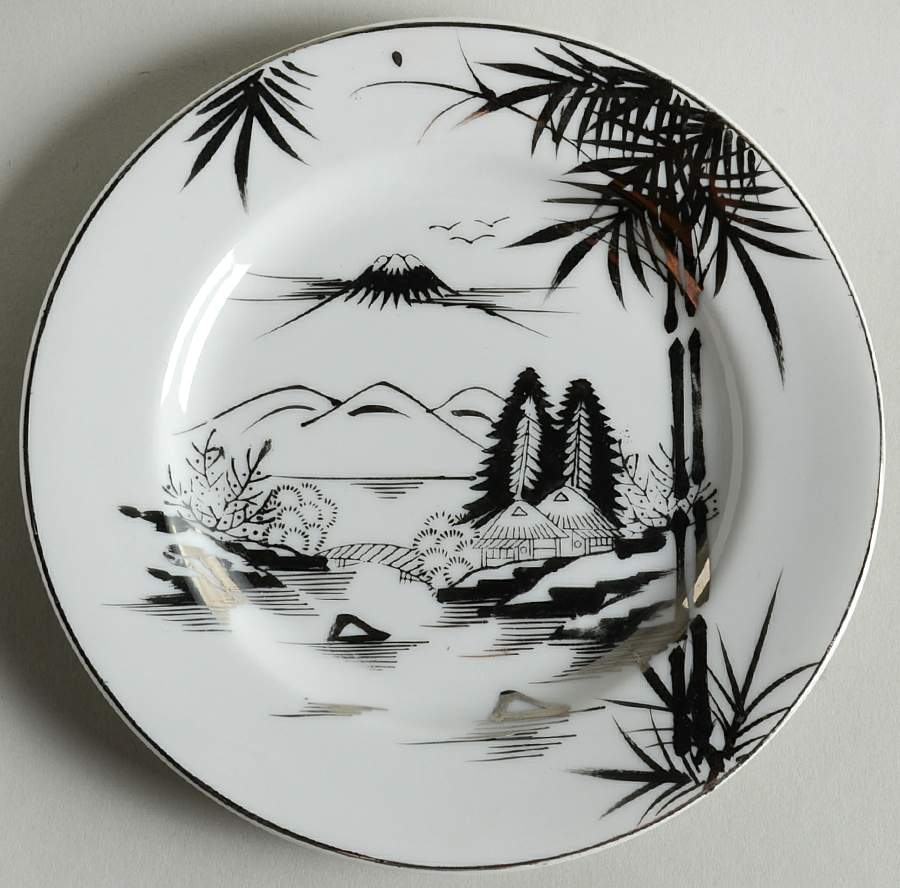 KUT100 Bread & Butter Plate by Kutani-1