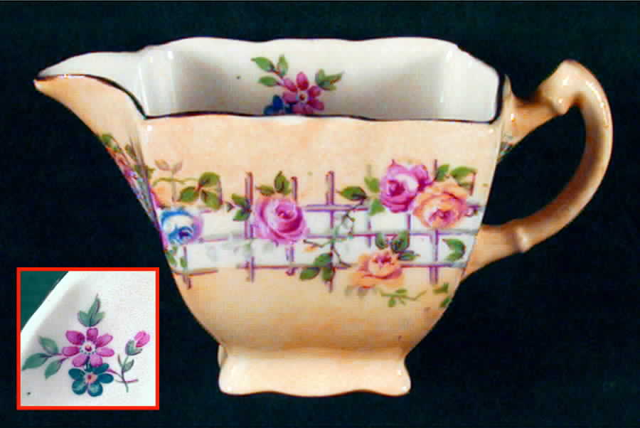 Capri Yellow Mini Creamer by James Kent (England)-1