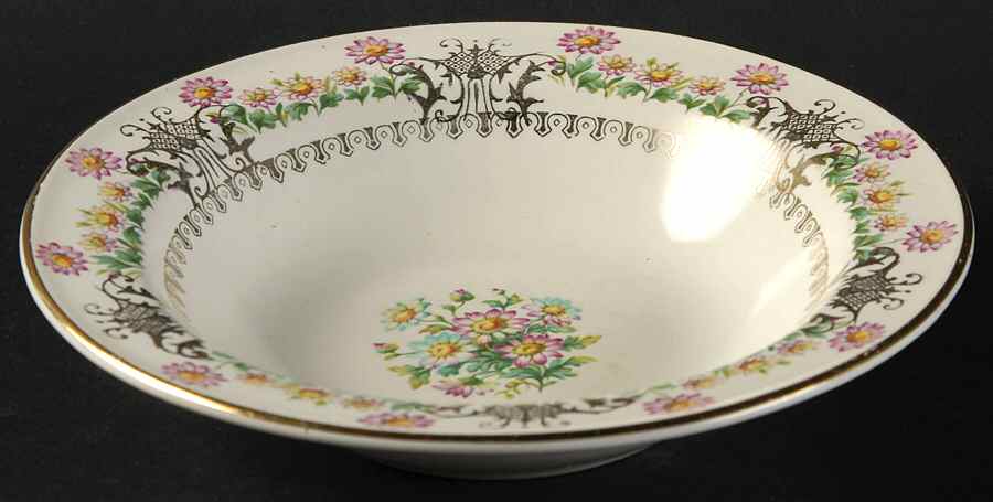 KNO587 Rim Fruit/Dessert (Sauce) Bowl by Edwin Knowles-1