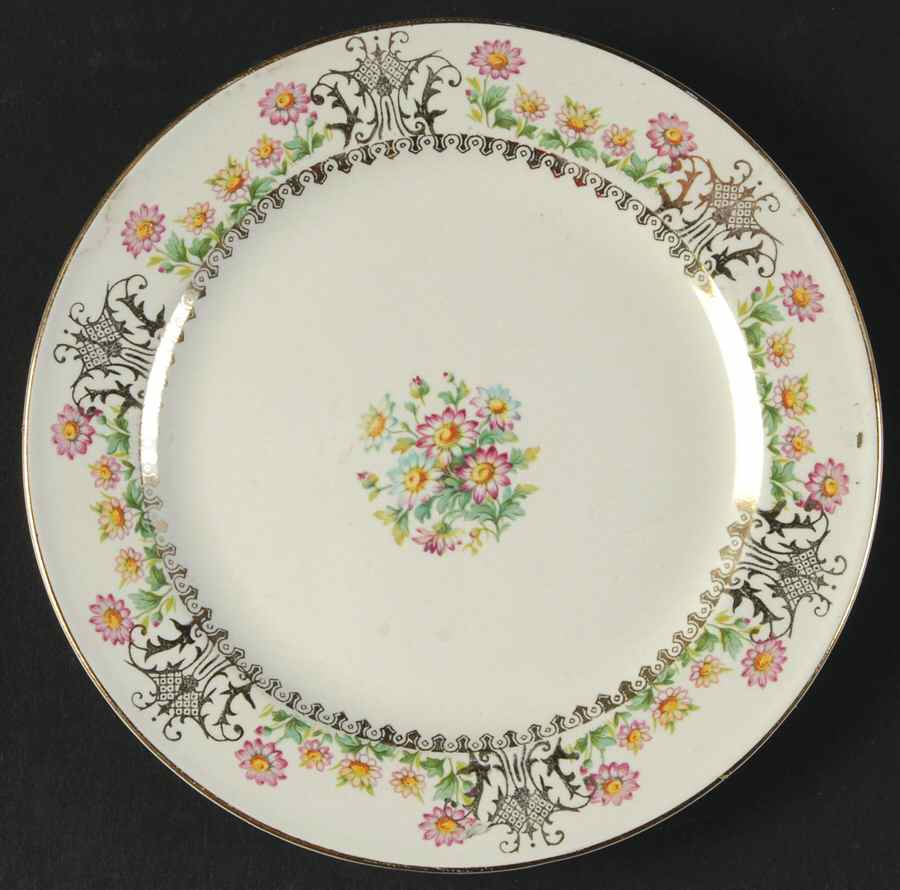 KNO587 Bread & Butter Plate by Edwin Knowles-1