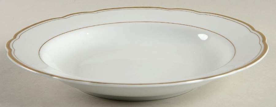 KHL21 (Gold Trim) Rim Soup Bowl by Kahla-1