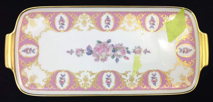 1915 Large Sandwich Tray by Kaiser-1