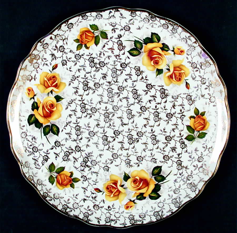 KNT25 Cake Plate by James Kent (England)-1