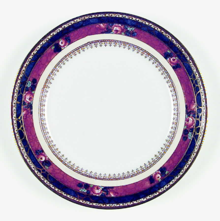 Ormonde Rust Cobalt Salad Plate by Keeling & Co-1