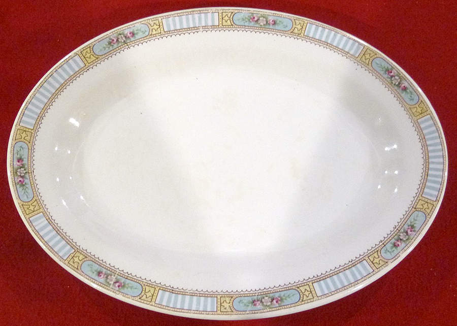 KTK58 11" Oval Serving Platter by Knowles, Taylor & Knowles-1