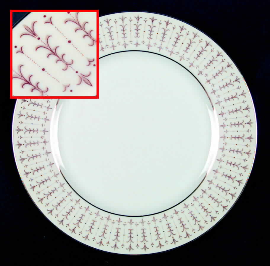 Tiara Dinner Plate by Kent (Japan)-1