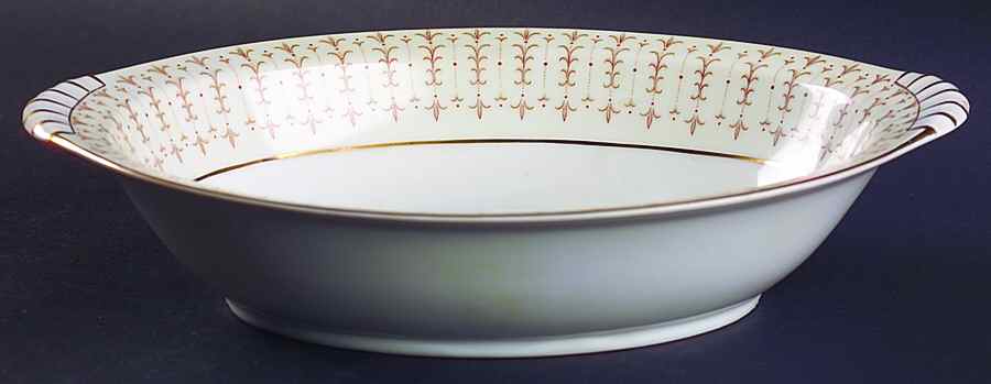Tiara 11" Oval Vegetable Bowl by Kent (Japan)-1