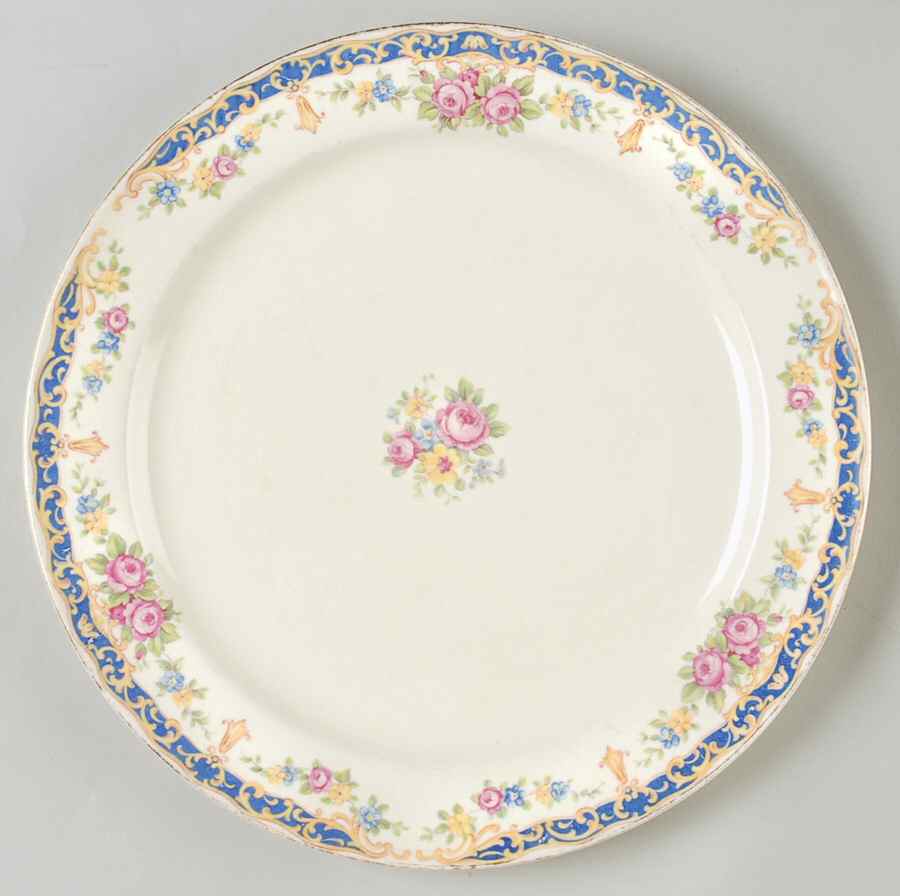 Victoria Luncheon Plate by Edwin Knowles-1