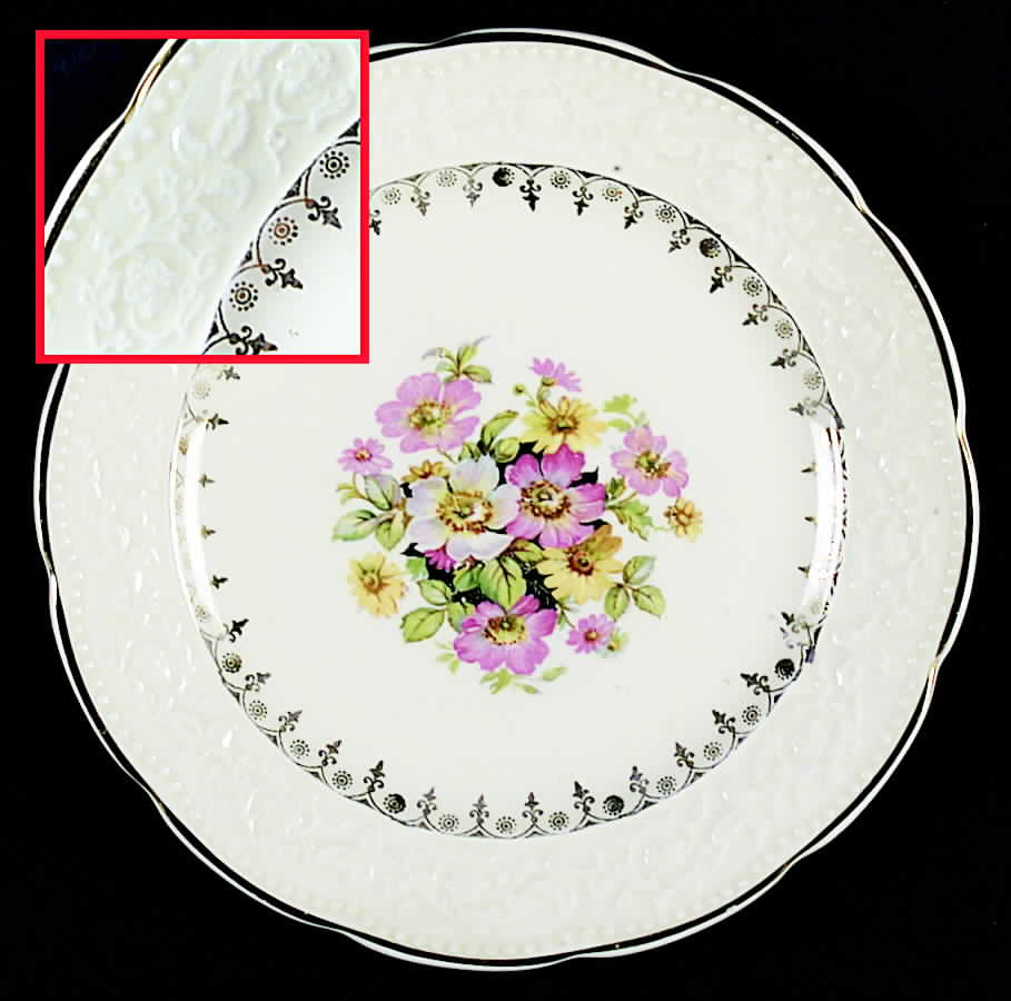 KNO622 Bread & Butter Plate by Edwin Knowles-1