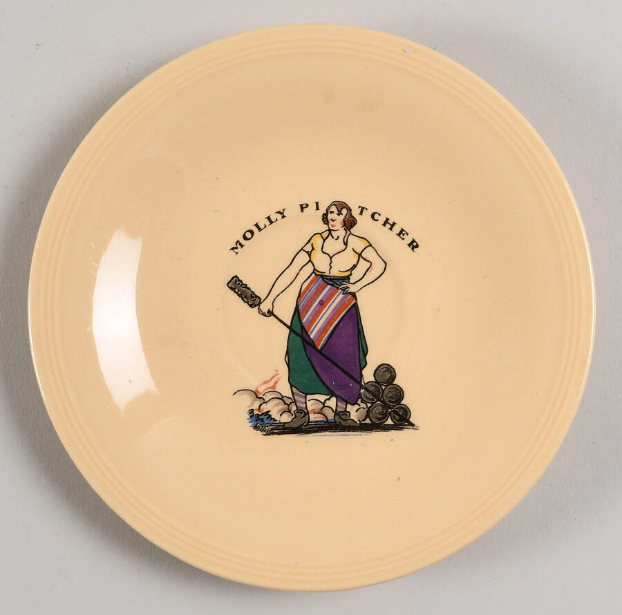 KNO626 Saucer for Flat Cup by Edwin Knowles-1