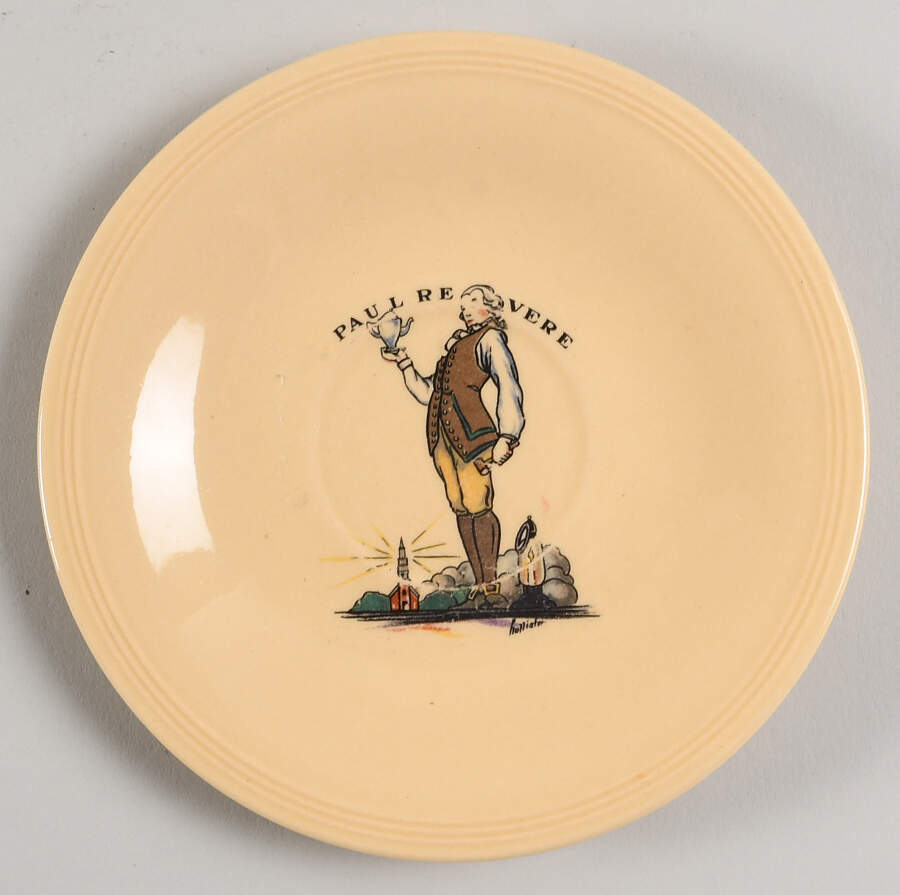 KNO626 Saucer for Flat Cup by Edwin Knowles-1