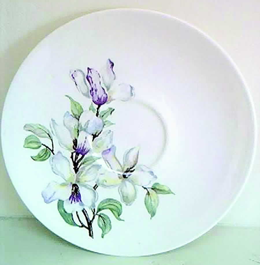 KNO637 Saucer by Edwin Knowles-1