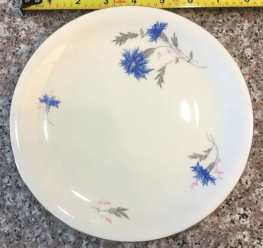 0100 (Smooth) Salad Plate by KPM-1