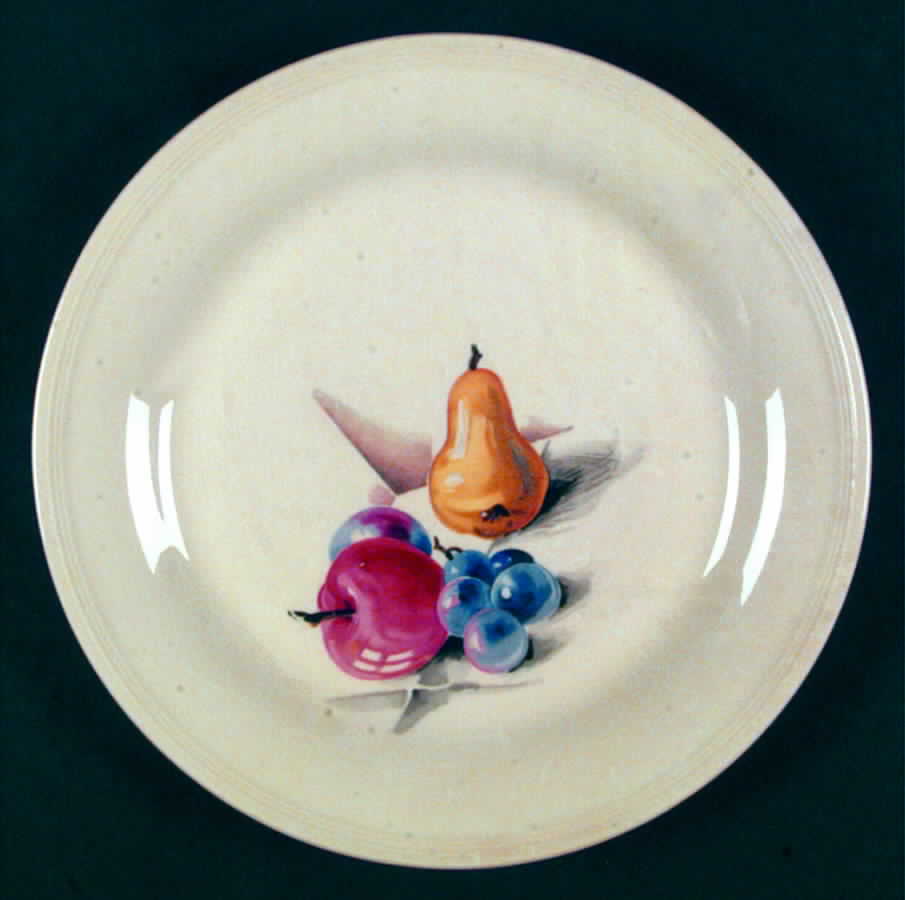 Fruits (No Inner Verge) Dinner Plate by Edwin Knowles-1