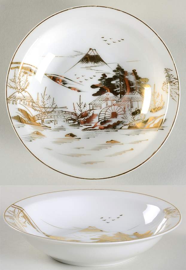 KUT119 Rim Fruit/Dessert (Sauce) Bowl by Kutani-1