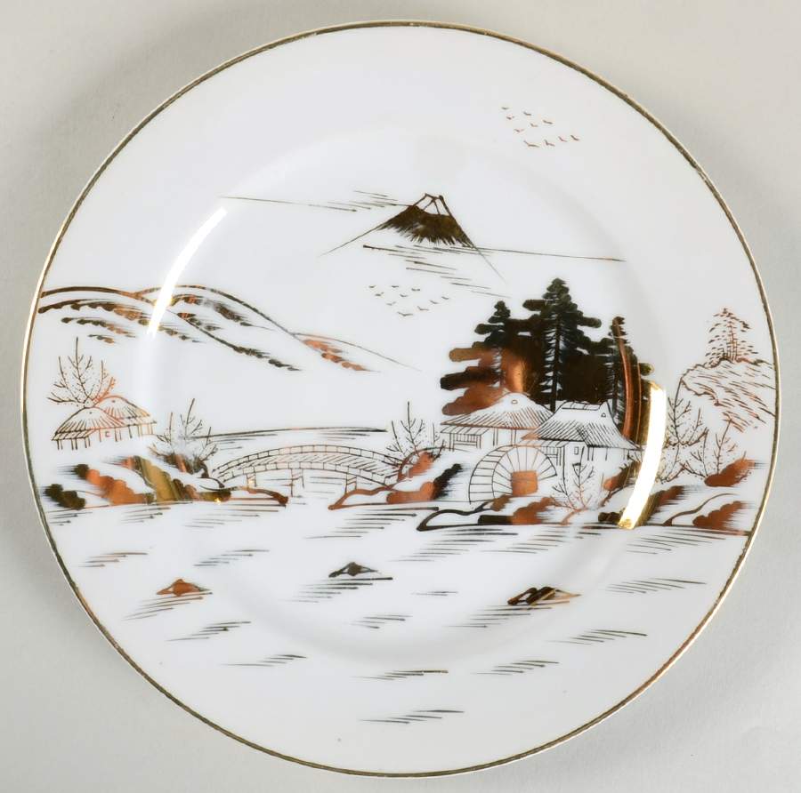 KUT119 Dinner Plate by Kutani-1