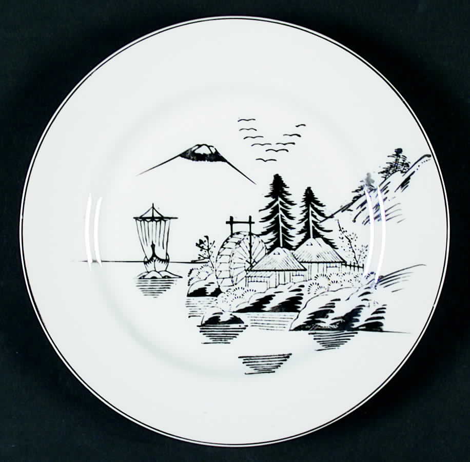 KUT121 Salad Plate by Kutani-1