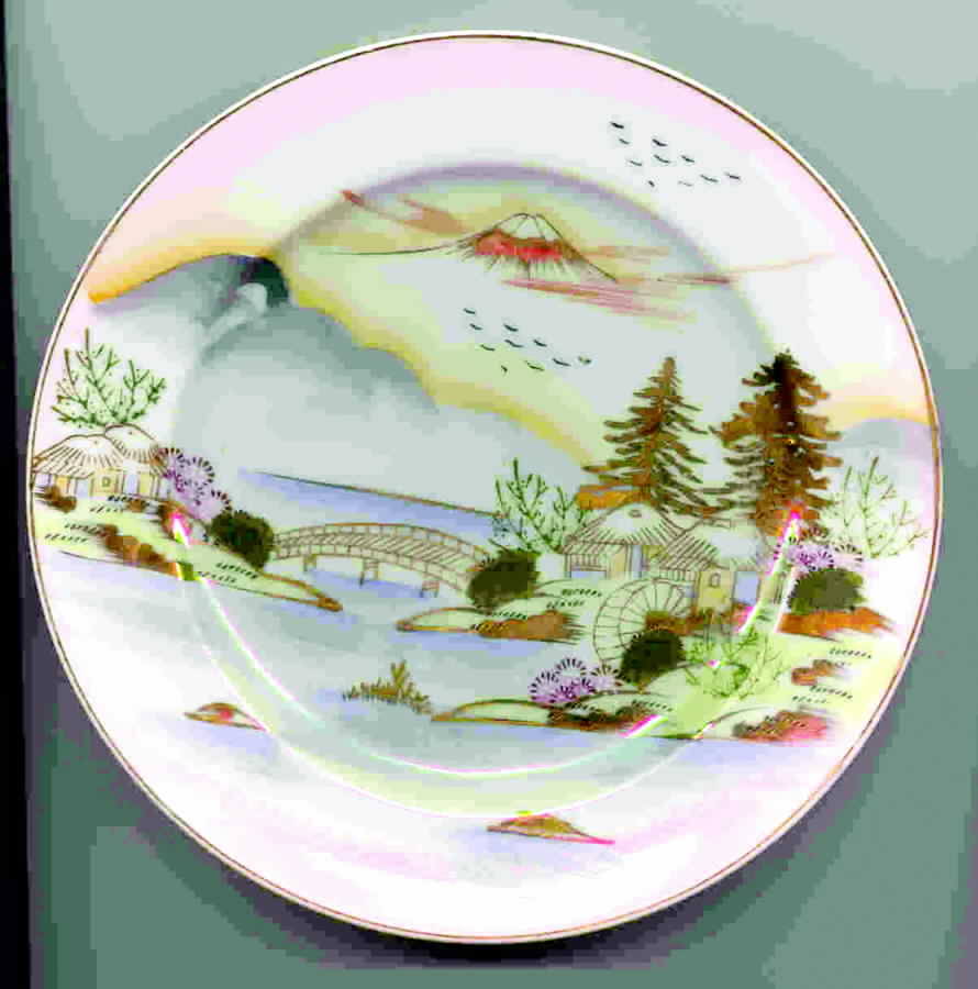 KUT127 Bread & Butter Plate by Kutani-1
