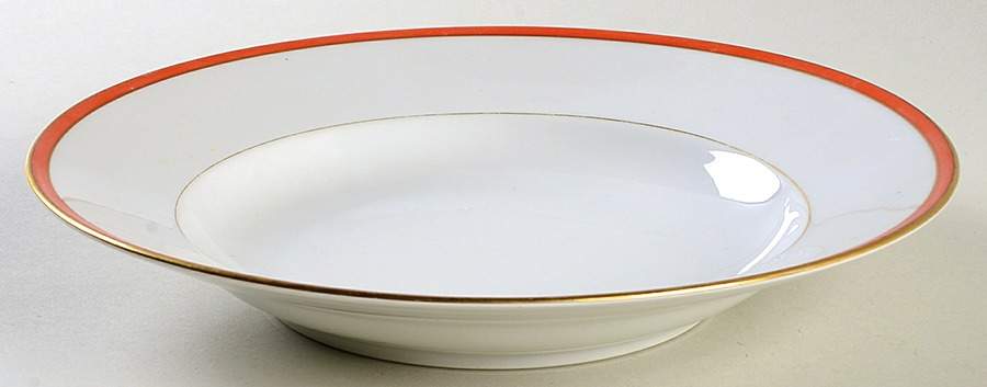 Koralle Large Rim Soup Bowl by KPM-1