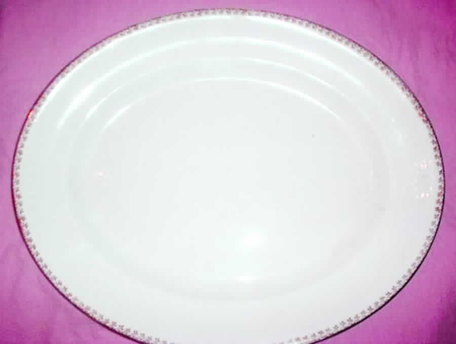 KTK75 15" Oval Serving Platter by Knowles, Taylor & Knowles-1