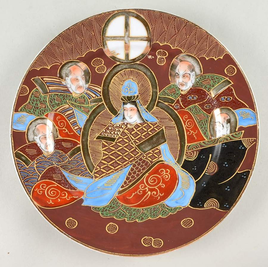 KUT131 Dinner Plate by Kutani-1