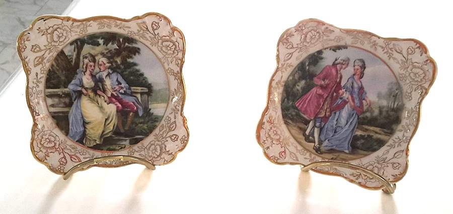 Romance Tea Bag Holder by James Kent (England)-1