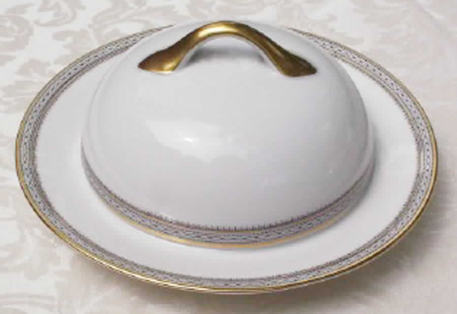4639 Round Covered Butter by KPM-1