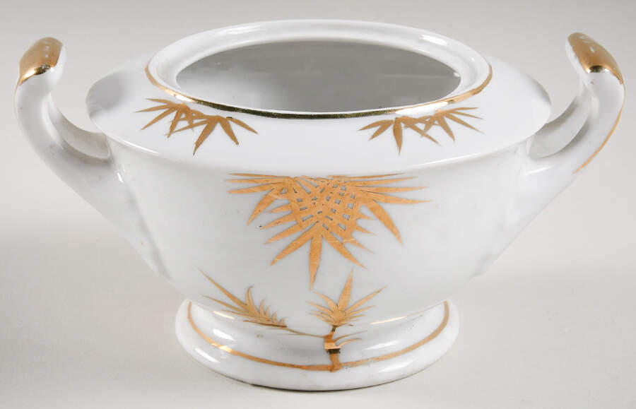 KUT134 Sugar Bowl No Lid by Kutani-1