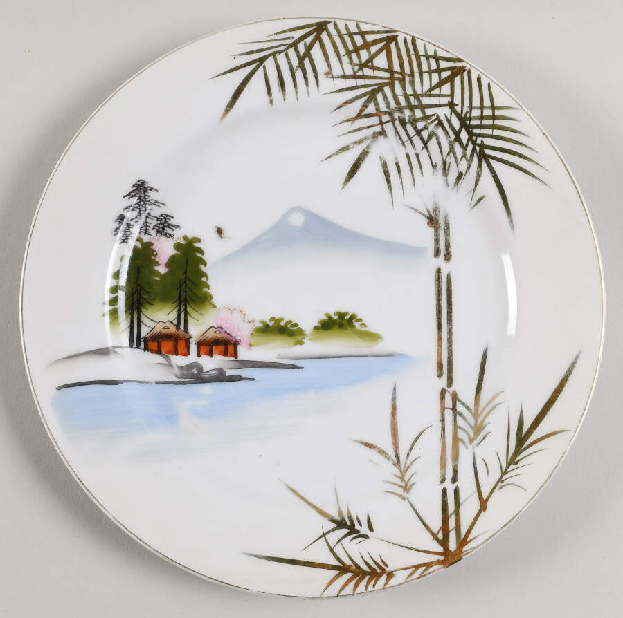 KUT134 Salad Plate by Kutani-1
