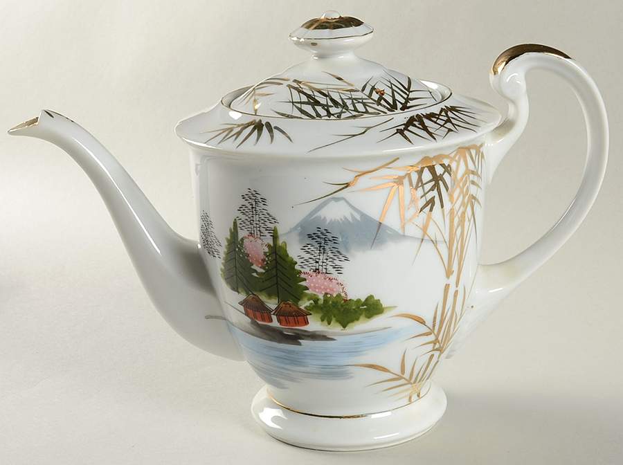 KUT134 Teapot & Lid by Kutani-1