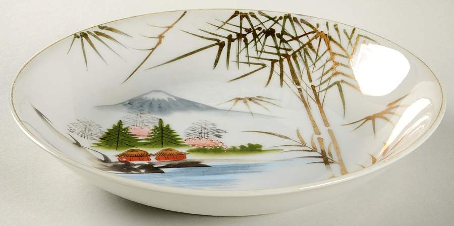 KUT134 Coupe Soup Bowl by Kutani-1