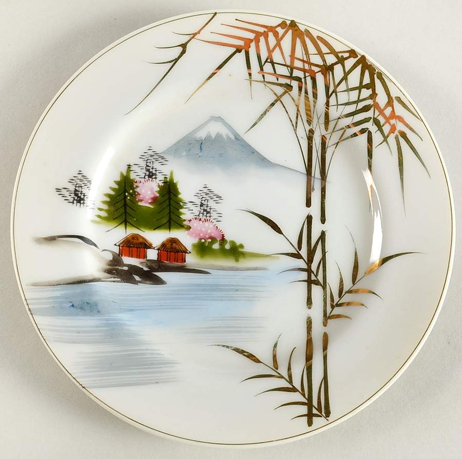KUT134 Bread & Butter Plate by Kutani-1