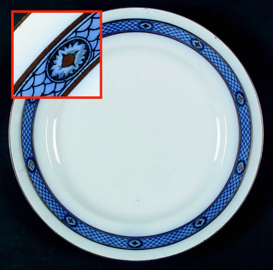 Cameo Gold Dinner Plate by Keeling & Co-1
