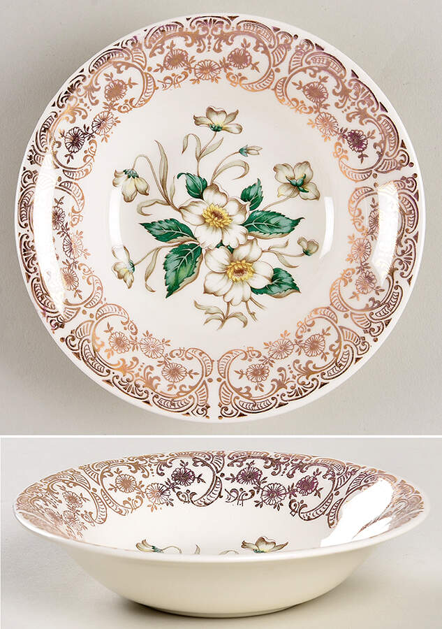 KNO712 Fruit/Dessert (Sauce) Bowl by Edwin Knowles-1