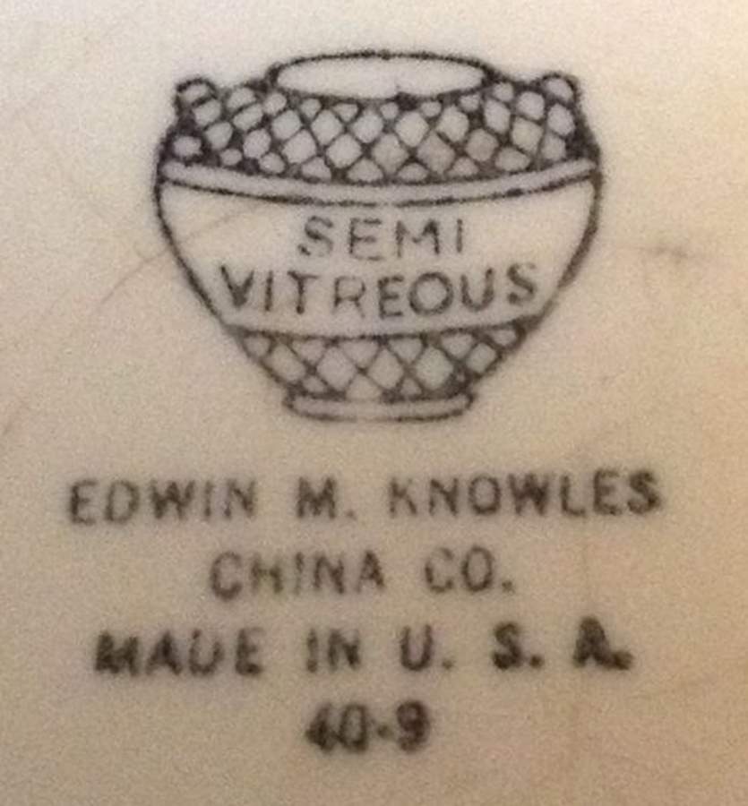 KNO715 Lugged Fruit/Dessert (Sauce) Bowl by Edwin Knowles-1