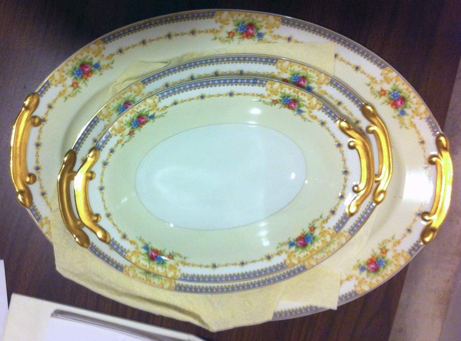KON104 14" Oval Serving Platter by Kongo-1