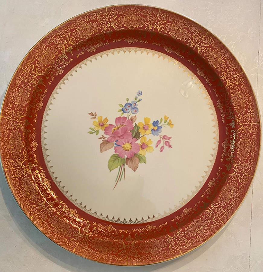 KNO726 12" Chop Plate (Round Platter) by Edwin Knowles-1