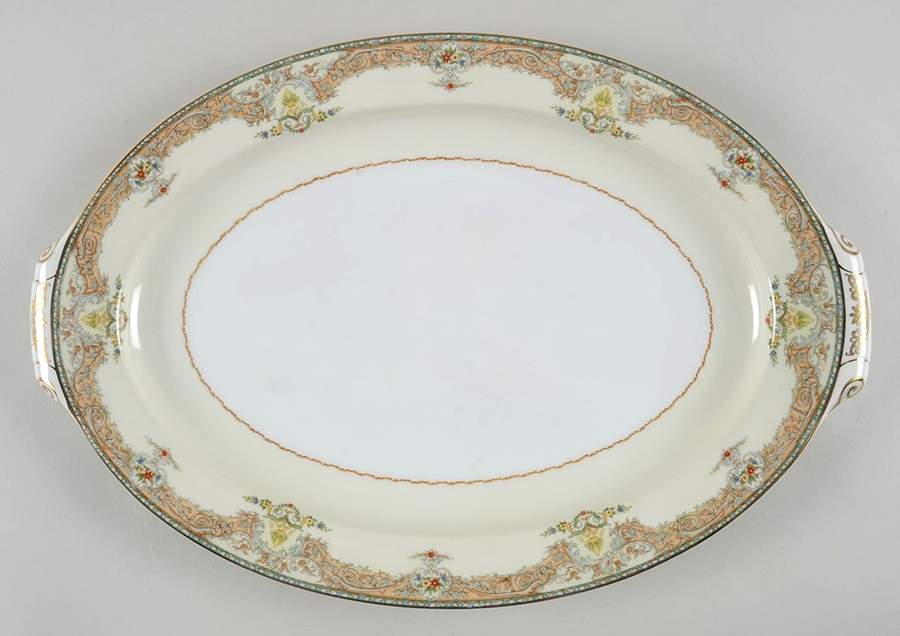 Countess 17" Oval Serving Platter by Kingsley (Japan)-1