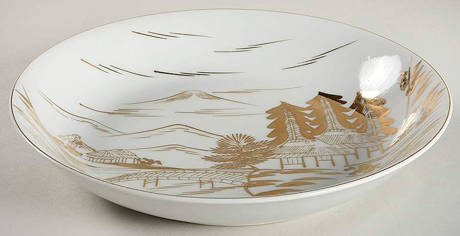KUT150 Coupe Soup Bowl by Kutani-1