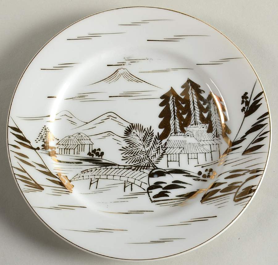 KUT150 Bread & Butter Plate by Kutani-1