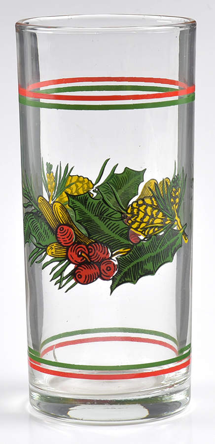 Christmas Heritage 8 Oz Glassware Tumbler by Kopin-1