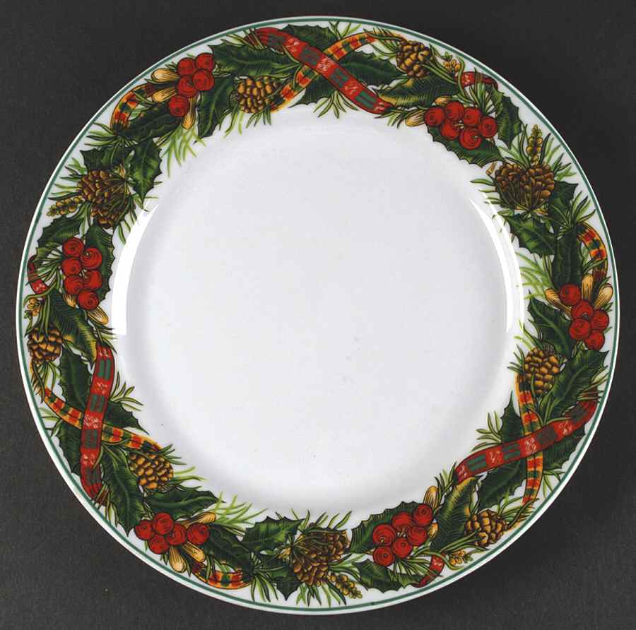 Christmas Heritage Dinner Plate by Kopin-1